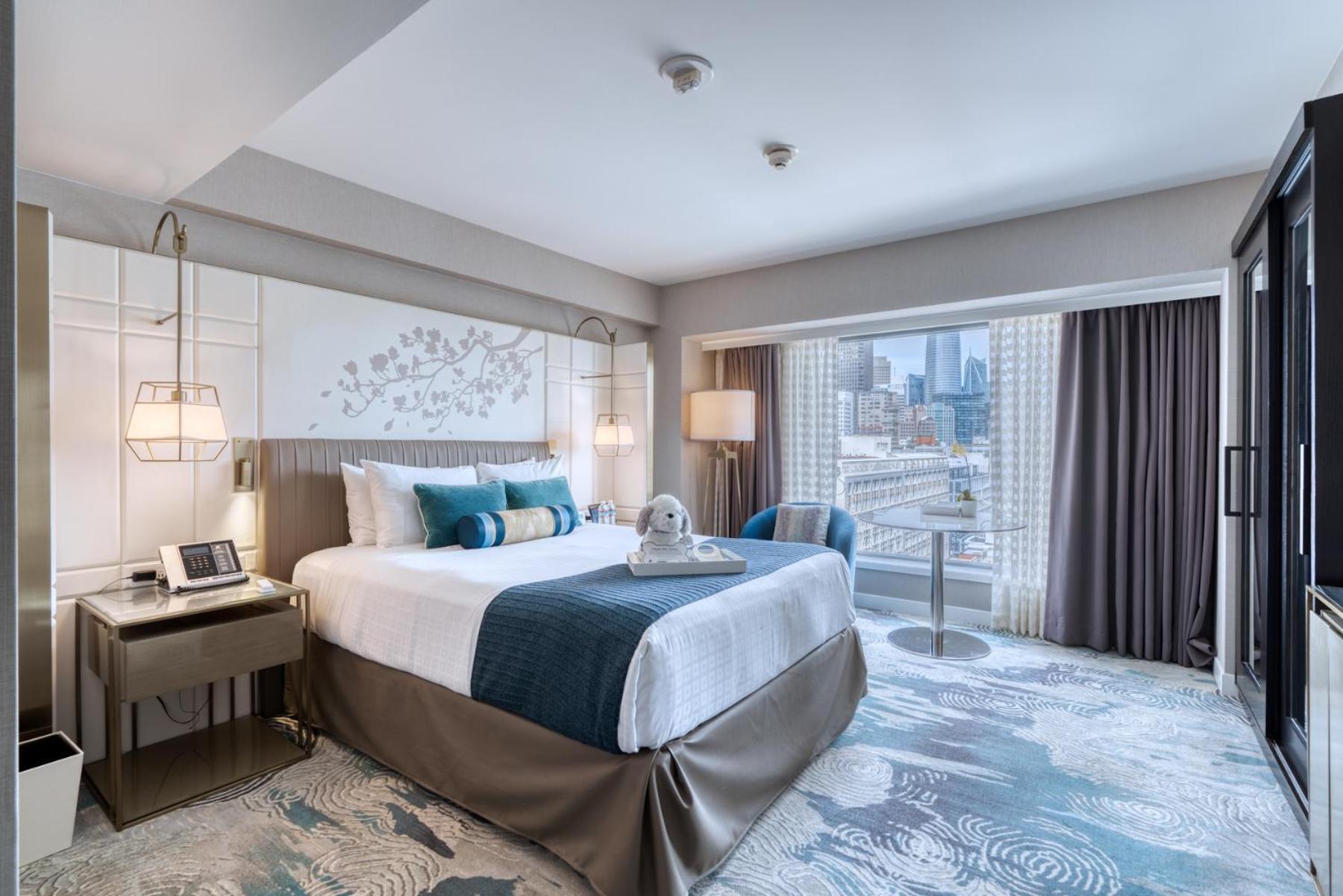 فندق فنددق نيكو سان فرانسيسكو المظهر الخارجي الصورة A guest room at the hotel